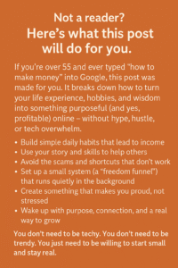How to Make Money Online After 55: A Real Plan