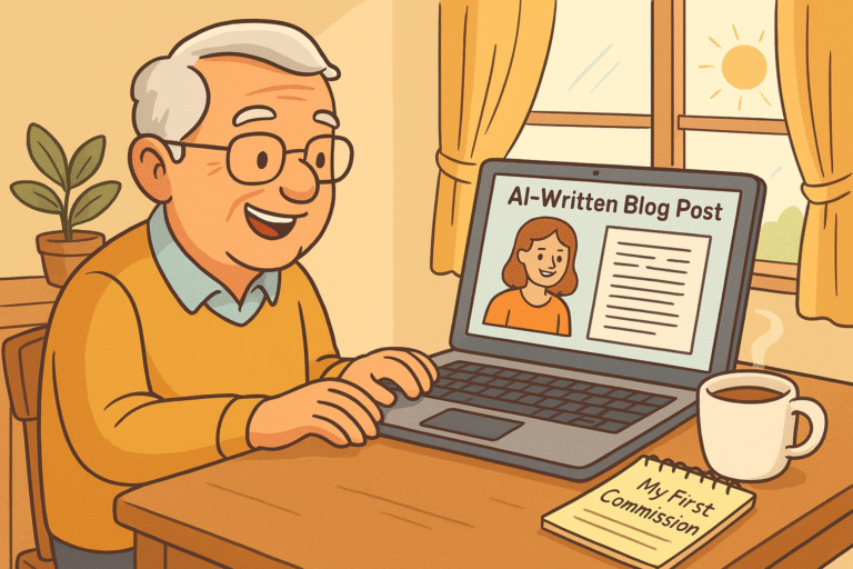 Calm Retiree Passive Income System Using AI, Habits, Stories