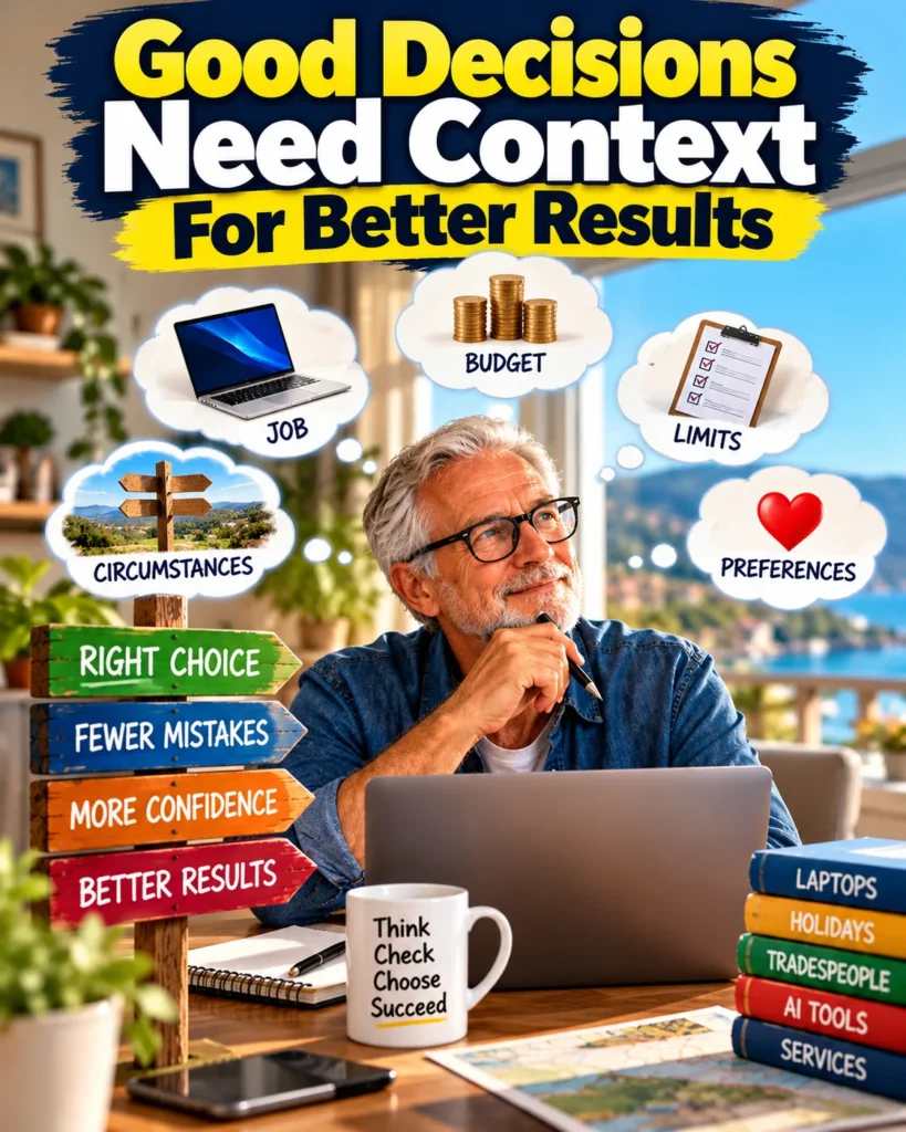 Good Decisions Need Context For Better Results
