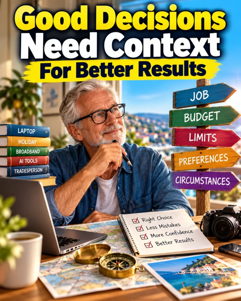 Good Decisions Need Context For Better Results