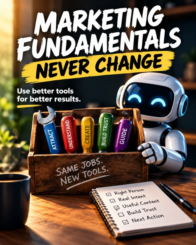 Marketing Fundamentals Never Change Choose Better Tools