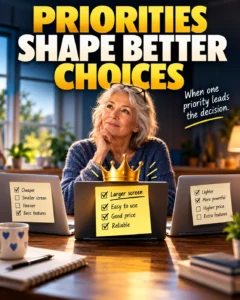 Priorities Shape Better Choices For Better Results