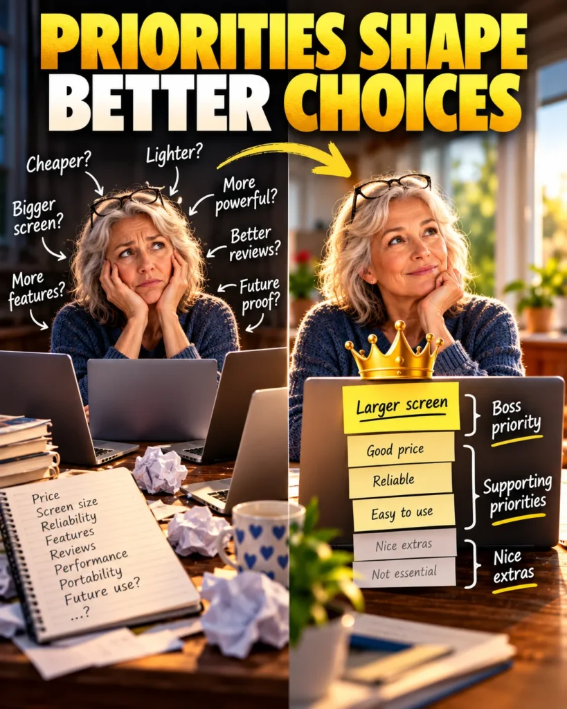 Priorities Shape Better Choices For Better Results