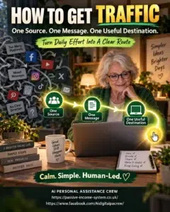 How To Get Traffic: One Simple Daily System For Beginners