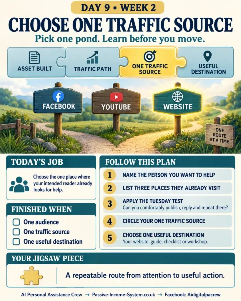 Choose One Traffic Source: 5 Proven Ways To Attract Readers