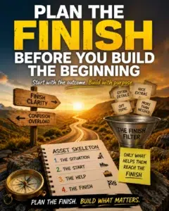 Plan Your Useful Asset Before You Start Building