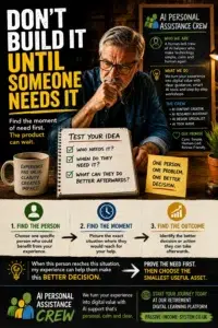 Finish Your Useful Asset Before You Improve It