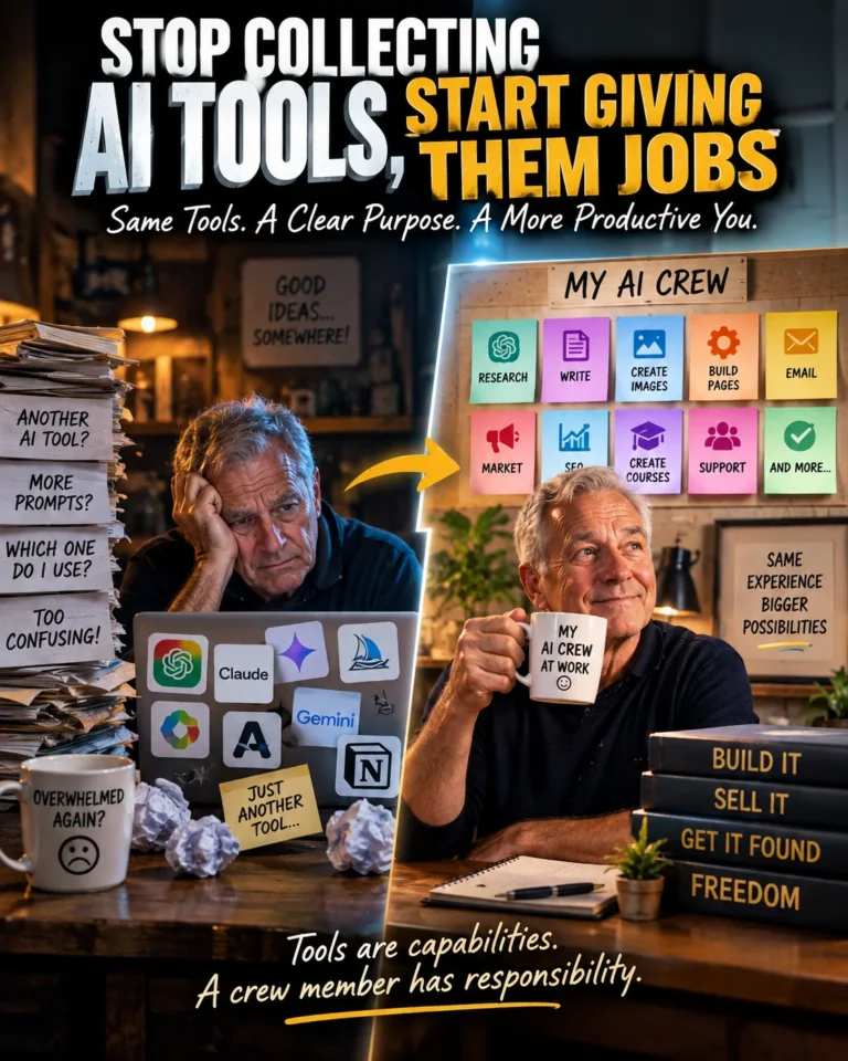 Build Your AI Crew And Stop Drowning In New Tools