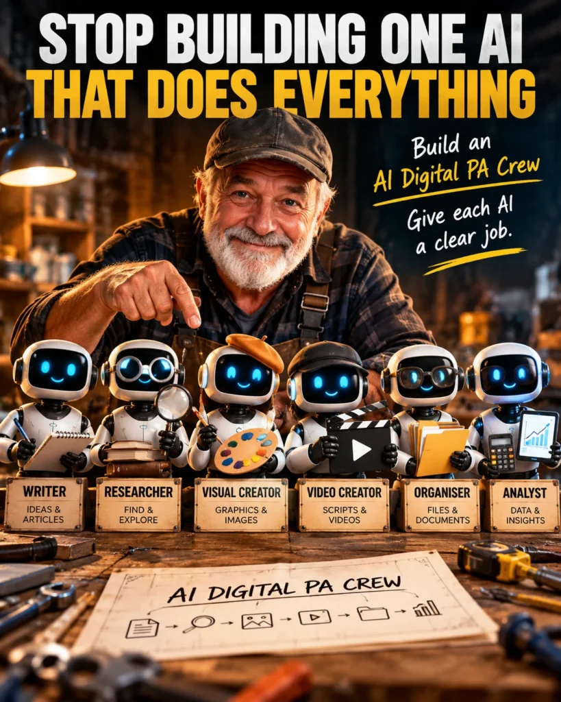 AI Digital PA Crew 7 Smart Roles For Better Results